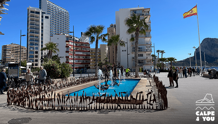 Playa Arenal-Bol fontein op boulevard
